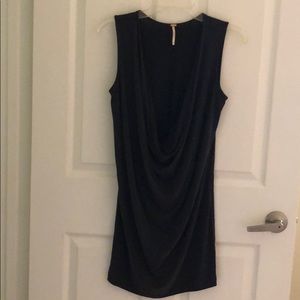 Free People dark gray dress